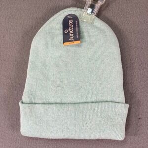 Juncture Knit Beanie Hat Mint Green Soft Warm‎ Winter Casual Women's